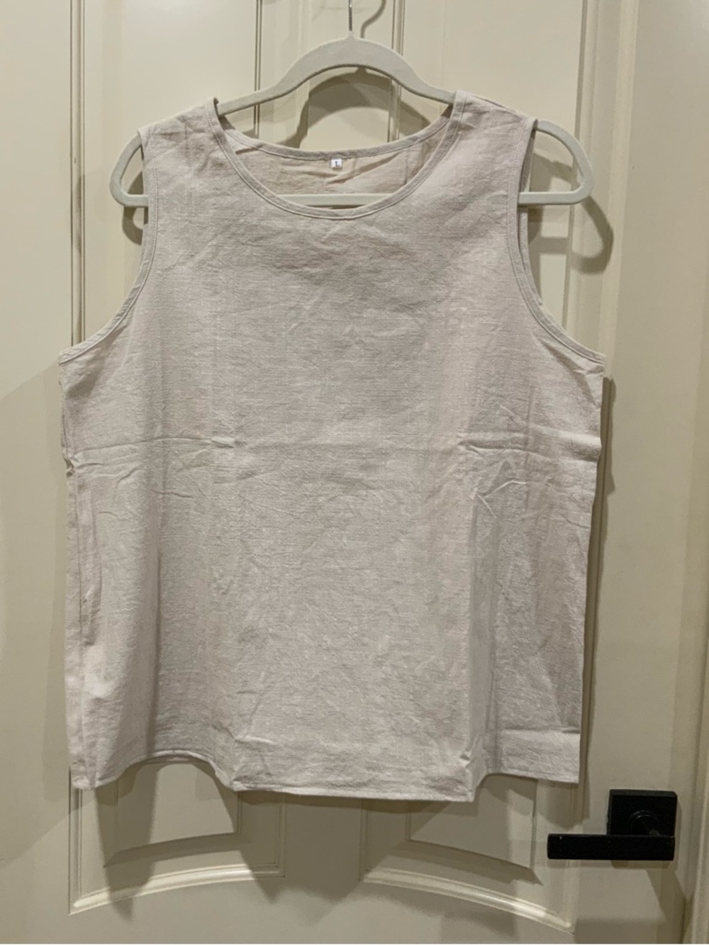 Linen-look Tank Top